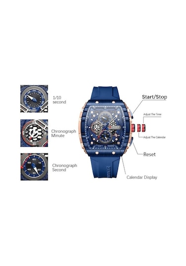 Curren 8442 Turuncu Erkek Kol Saati