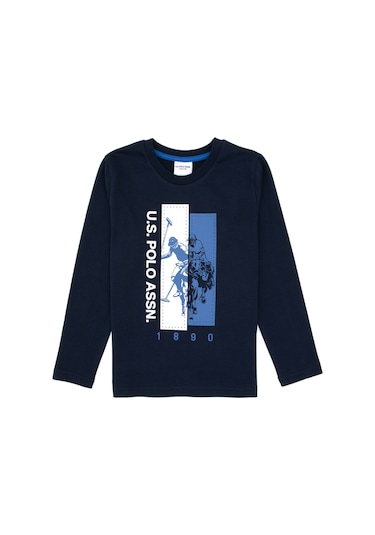 U.s. Polo Assn. Erkek Çocuk Lacivert Pijama Takım 50318566-vr033 Lacivert