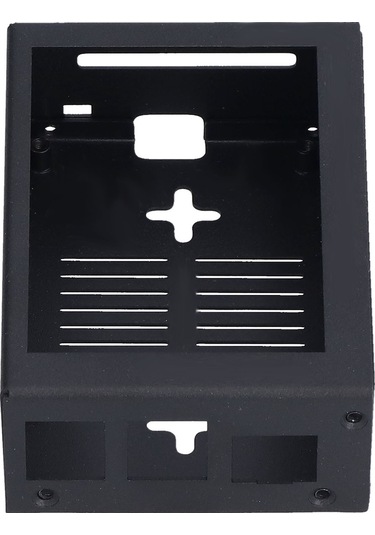 Gajeena Raspberry Pi 4/4b İçin Aluminyum Ekran Koruyucu Kasa - Soğutma Özelliği, Kolay Kurulum, Dayanıklı Metal Kasa