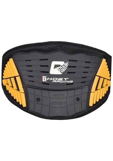 Suntek Motosiklet Motocross Yarışı Böbrek Kemer Sarı