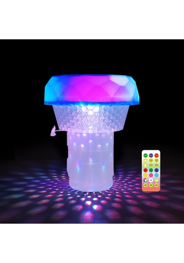 Ximistore9 Rgb Işık Projeksiyonlu Havuz Dezenfeksiyon Kutusu - Renkli Ambiyans Ve Temizlik İçin Özel Tasarım