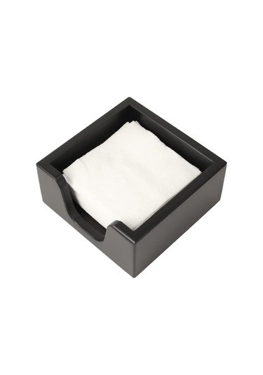 Masterskaa S Wood Siyah Ahşap Peçetelik 159639186 Siyah