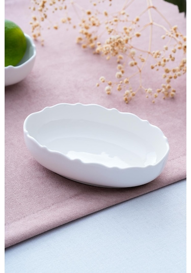 Acar Nirvana Oval Sunum Tabağı - 13.5 Cm