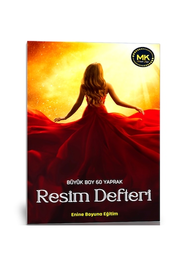 Büyük Boy Resim Defteri 60 Yaprak 120 Gr