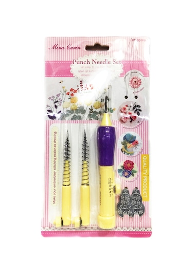 Punch İğnesi Punch Nakış Seti İğne (Panç İğnesi) Panç El Işi İğne