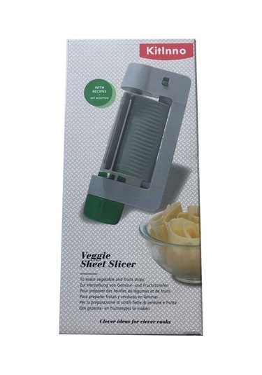 Ulzyvf Cbtx 5 Fonksiyonlu Dilimleyici Soyucu, Meyve Sebze Kesici Mutfak Aleti Beyaz Yeşil Beyaz - Yeşil