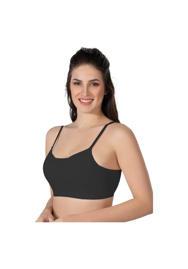Siyah Mı Emay 1423 Modal Cotton Kaplı Büstiyer Siyah