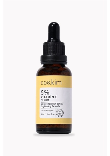 %5 C Vitamini Serum 30 Ml %2 Niacinamide, Leke Karşıtı, Aydınlatıcı, Ton Eşitleyici
