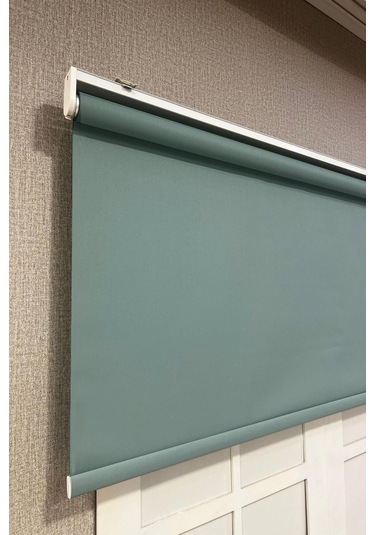 Stor Perde İthal Mat Polyester Yeşil P1380 Yeşil