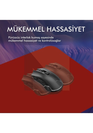 MP05 - 22x18 Small Kırmızı Gaming Mousepad Ev, Ofis, Oyun