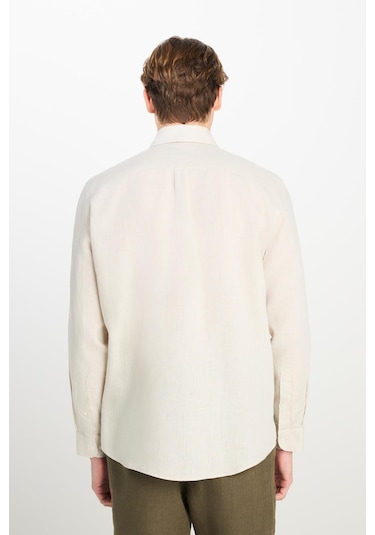 Lee Regular Fit Erkek Gömlek Beige Beige