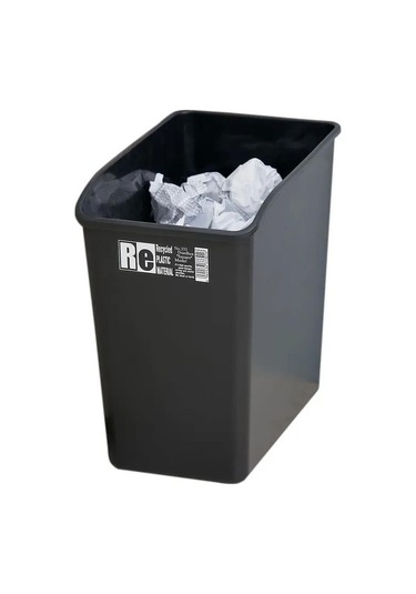 Yunboo Ofis Ve Ev İçin Dikdörtgen Plastik Çöp Kutusu - 7.7 Litre, Yer Tasarruflu, Düzenli Çalışma Ortamı