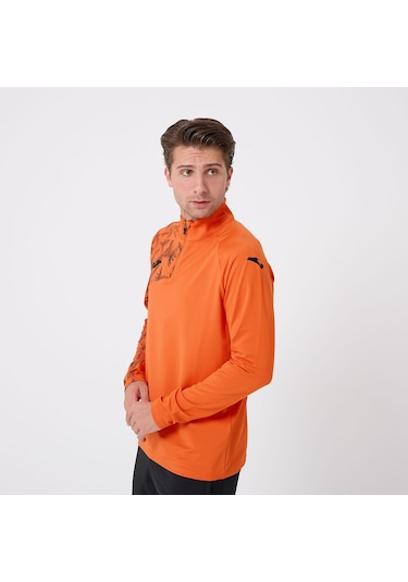 Turuncu Joma Erkek Futbol Sweatshirt Premium Training Sweat 9212328 Turuncu