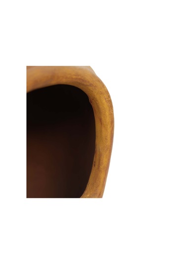 Güneş Motifli Küçük Chimenea Sarı