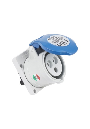 Fantom 71085 Ip44 2p+e 16a 230v Kapaklı Karavan Enerji Prizi