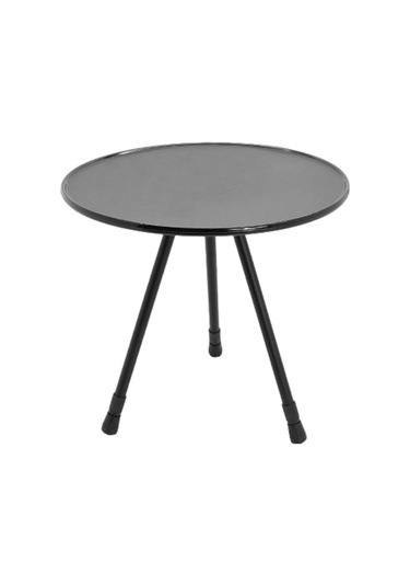 Homyl Piknik Balıkçılık Plaj Için Üçgen Yuvarlak Siyah Siyah