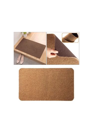 Suntek Kapı Paspasları Paspaslar Ön Giriş İç Ve Dış Mekan Saf Kahve 45x70cm