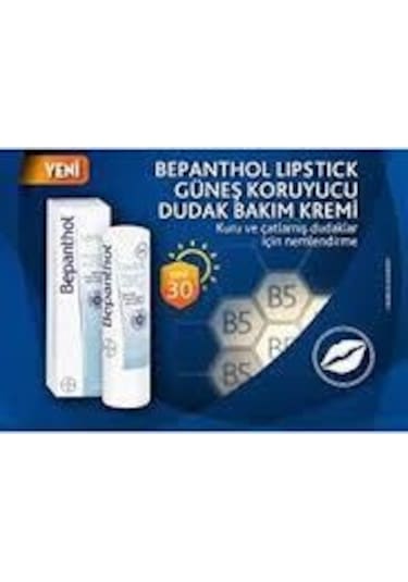 Bepanthol Güneş Koruyucu Dudak Krem 4,5 Gr