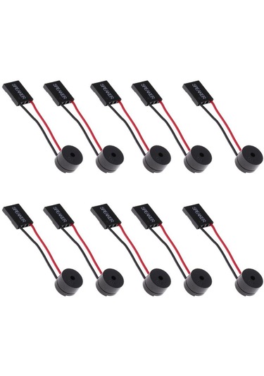 Homyl 10 Adet Anakart Pc Dahili Hoparlör Zil Bilgisayar Kasası