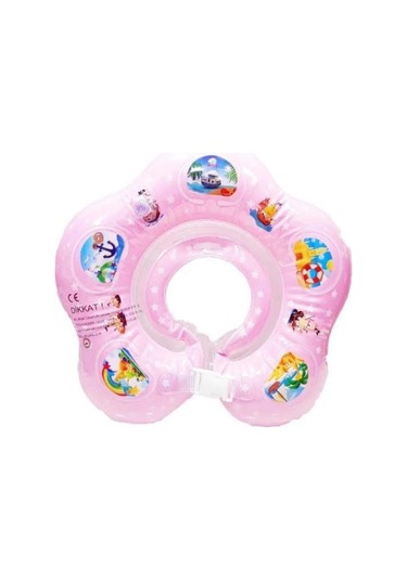 Bermuda Bebek Boyun Simidi Emniyet Kilitli - Pembe