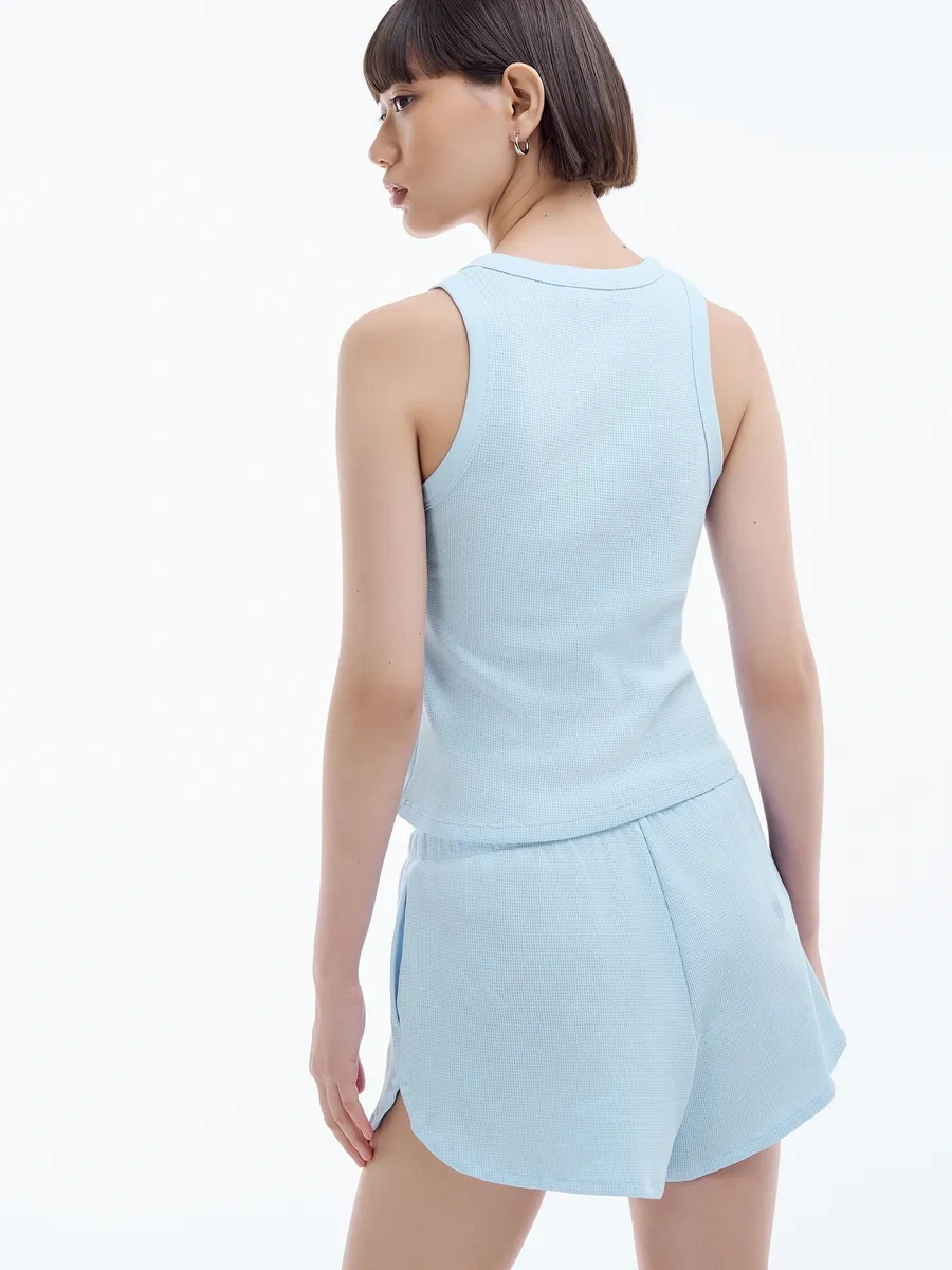 Tvoe Geniş Askılı Atlet 414259860 Açık Mavi