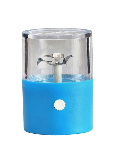 Elektrikli Öğütücü Mini Baharat Kırıcı Usb Şarj Edilebilir Kuru Ot Öğütücü Mutfak Ev İçin Taşıması Kolay-yı Wu Chun Huıblue İçin Uygundur Siyah