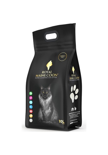 Royal Maine Coon Marsilya Sabunu Kokulu Perlit Kedi Kumu 10 L