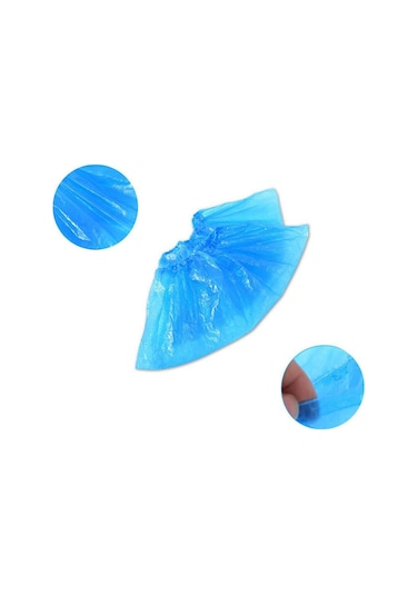 Suntek Magideal 100 Adet / Takım Tek Kullanımlık Plastik Ayakkabı