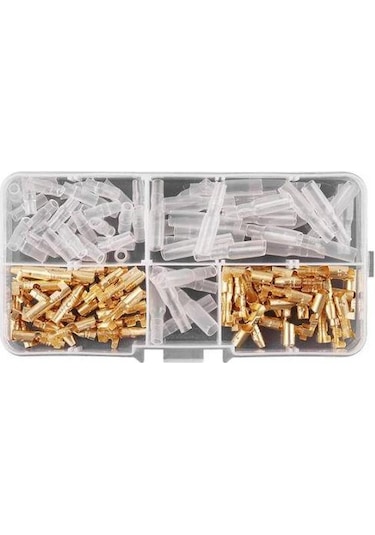 120 Parça 3.5mm Bullet Konnektör Seti