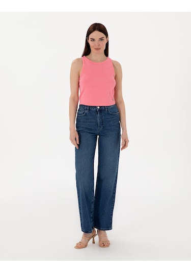 Pierre Cardin Kadın Pembe Bluz Örme 50305750-vr041 Pembe