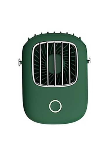 Yeni Taşınabilir Asılı Boyun Fan Mini 3 Dişliler Ayarlanabilir Hava Soğutma Fanı Yaz Açık Seyahat Ipi Handfree Soğutucu Usb Fan Fanlar 42zı5c Yeşil