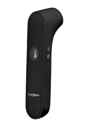 Loobex Led Temassız Ateş Ölçer Siyah