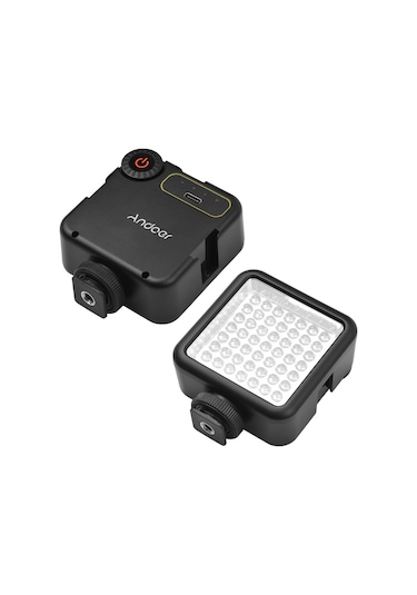 Andoer Ir49s Mini Ir Video Kamera Gece Görüş Işığı Siyah Siyah