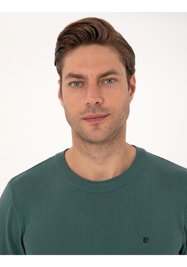 Pierre Cardin Erkek Yeşil Kazak /triko 50314192-vr054 Yeşil