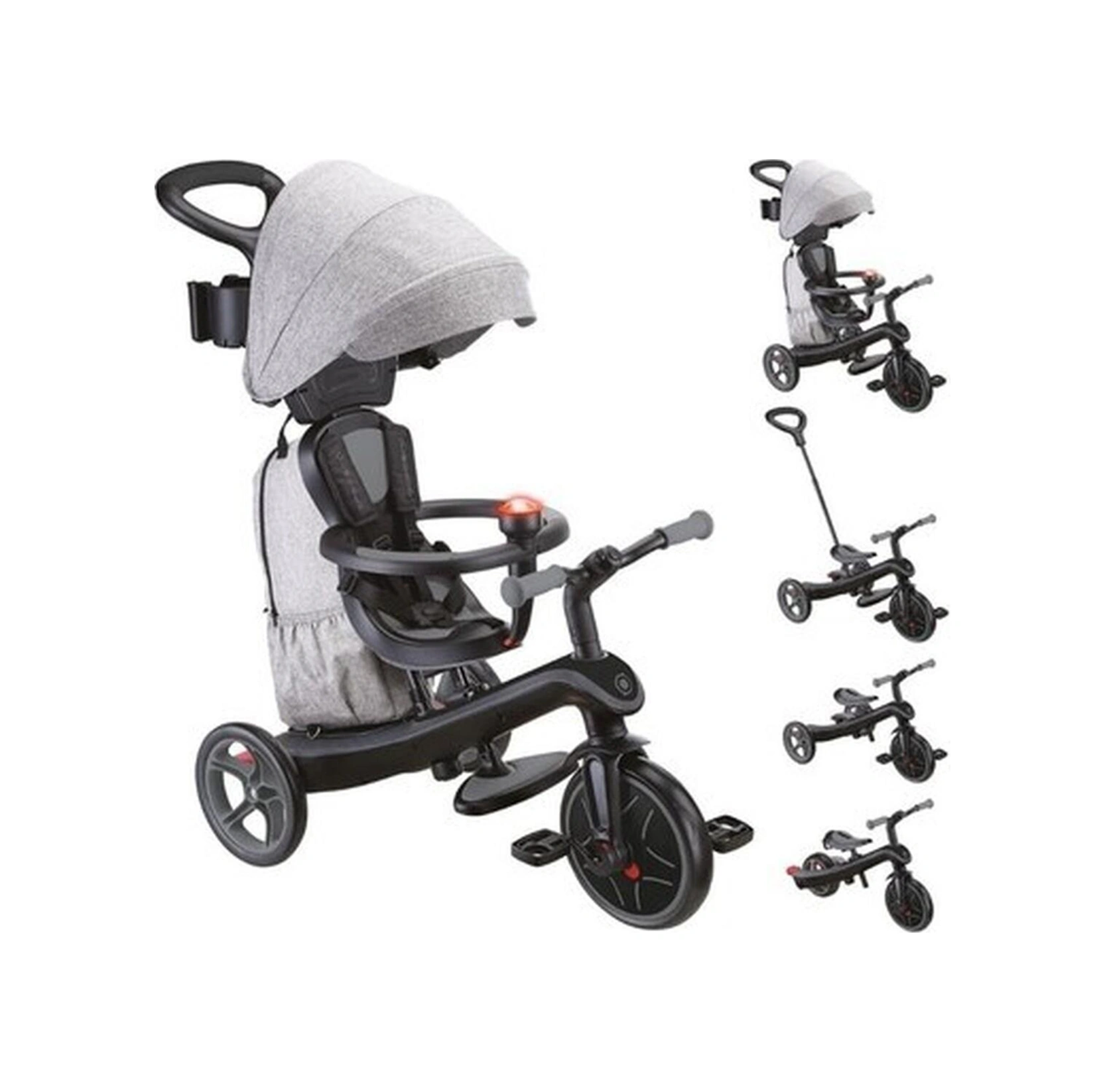 Globber Explorer 4in1 Deluxe Play Bisiklet Siyah