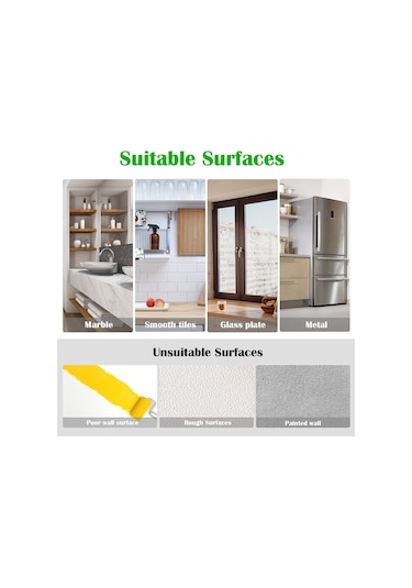 Shineyee 8 Adet Şeffaf Pvc Süksiyonlı Çekmeceler: Paslanmaz Çelik Kanca, 7 Lb Yük Taşıma, Kaldırılabilir, Mutfak/banyo Duvarı/cam Uygun, İz Olmadan Kurulum, Suya Dayanıklı Şeffaf