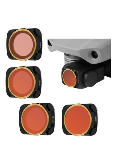 DJI Mavic Air 2 Kamera Lens Filtre Seti ND4PL ND8PL ND16PL ND32PL
