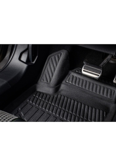 Yeni Ford Courier 2024 Sonrası Araca Özel 3d Havuzlu Paspas Ve Bagaj Havuzu Seti Hediyeli