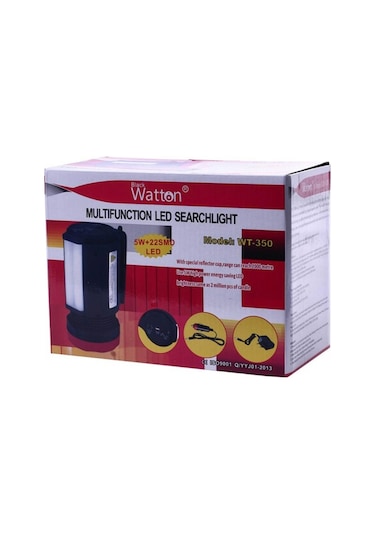 Watton Ledli Şarjlı El Feneri 5w
