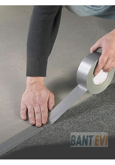 Tamir Bandı Gri 5cmx5mt Lif Takviyeli Genel Amaçlı Güçlü Tamir Bantı