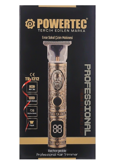 Powertec Tr-1212 Sakal Ense Tıraş Makinesi
