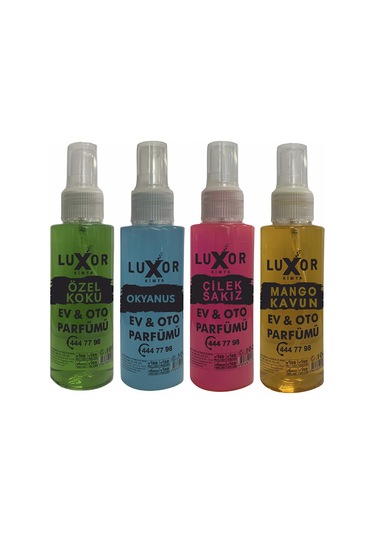 Luxor Özel Koku Okyanus Çilek Sakız Mango Ev Ve Oto Kokusu 100 Ml