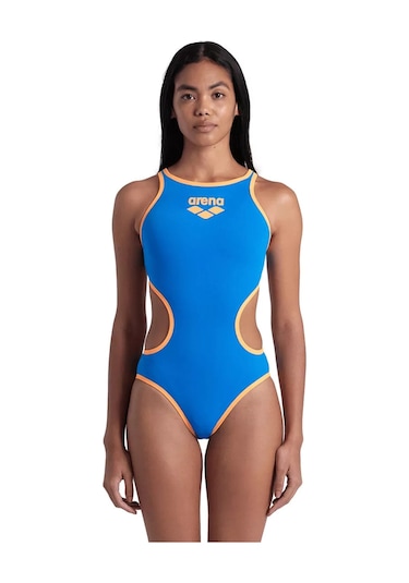 One Biglogo One Piece Kadın Mavi Yüzücü Mayosu 001198833 1525389 Mavi