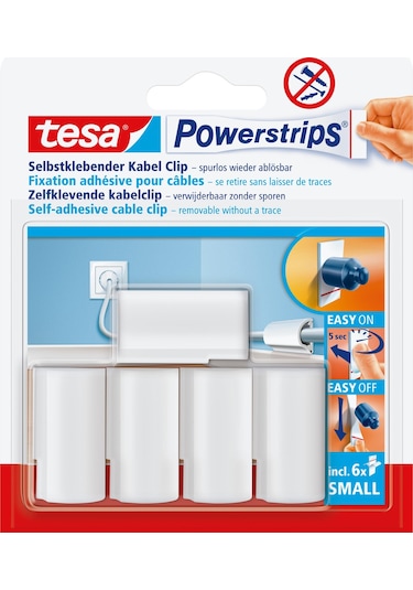 Tesa Powerstrips Kablo Klipsi