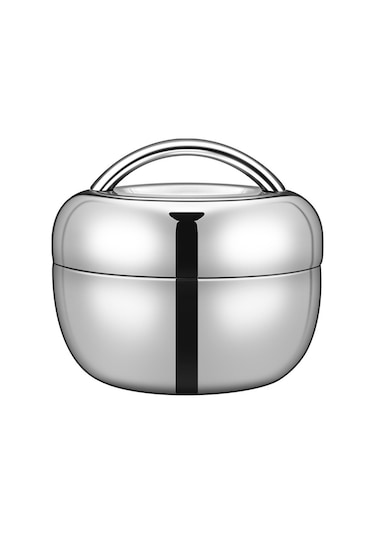 Moveevo 304 Çelik 800ml Termoslu Yemek Kutusu - Öğrenci Çocuk İçin Elma Şeklinde Kapaklı Günlük Bento Kutu Çok Renkli