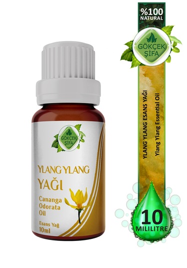 Ylang Ylang Yağı Cananga Odorata Essential Oil 10 Ml