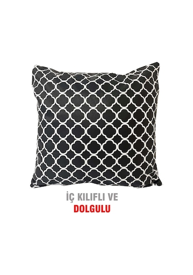 Kırlent Yastık Dolgulu Vip Yastık 2 Adet-43X43 Cm(Karaçatı) (524872224)