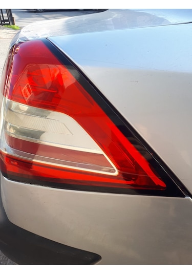 Renault Megane 2 Stop Çerçevesi Sticker / MAT SİYAH