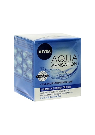 Nivea Aqua Sensation Canlandırıcı Yüz Bakım Kremi 50 ML