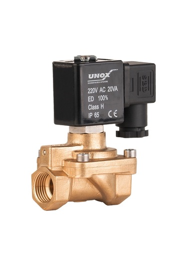 Unox Genel Maksat Normalde Kapalı Solenoid Valf (0,5-16 BAR)